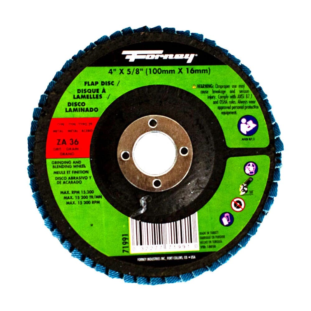 71991 Flap Disc, Type 29, 4 in x 5